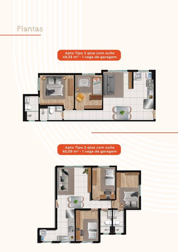 Apartamento, União, 3 Quartos, 1 Vaga, 1 Suíte