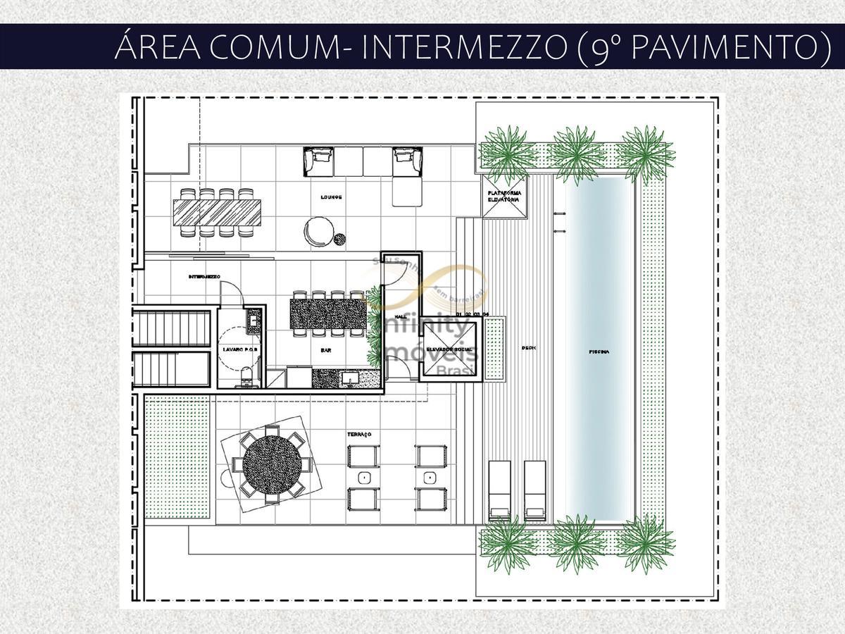 Apartamento, Lourdes, 3 Quartos