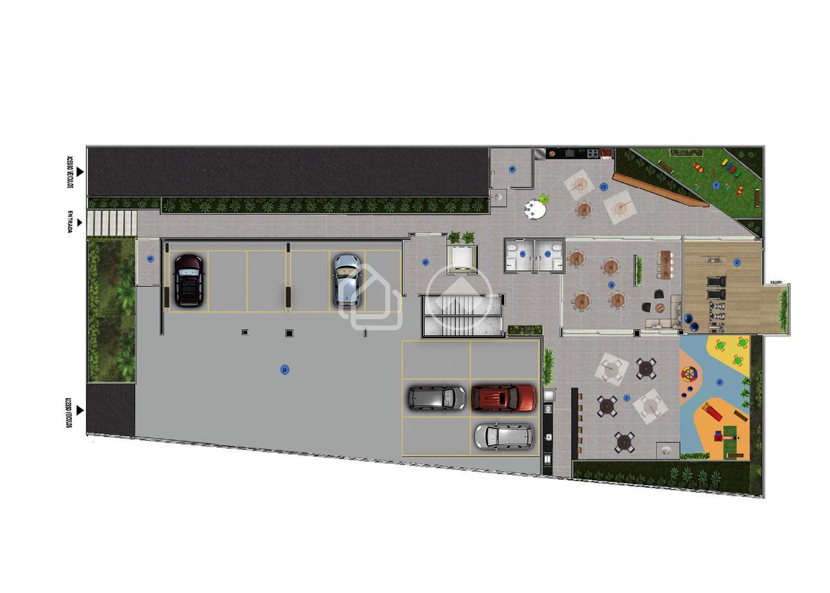 Apartamento, Calafate, 3 Quartos, 3 Vagas, 1 Suíte