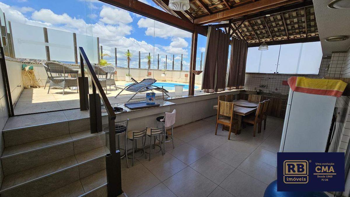 Cobertura, Gutierrez, 4 Quartos, 4 Vagas, 1 Suíte