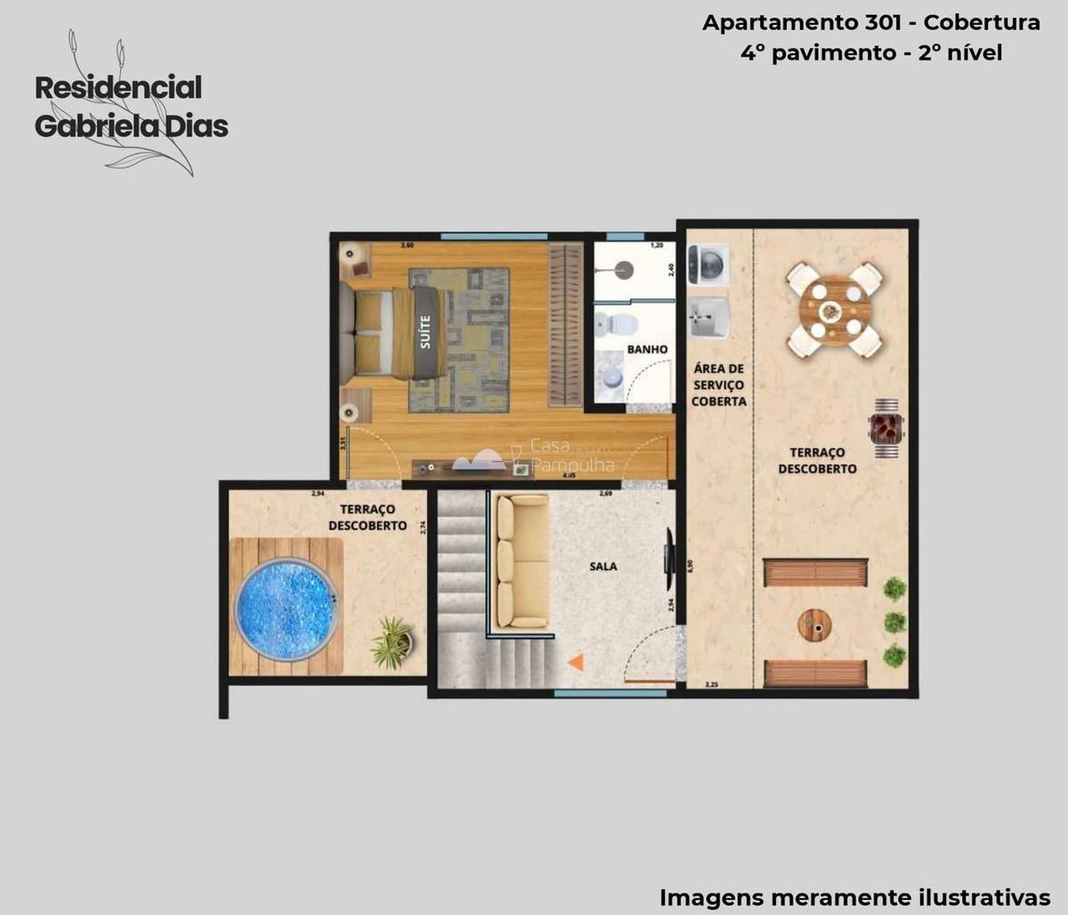 Apartamento, Santa Mônica, 3 Quartos, 2 Vagas, 2 Suítes