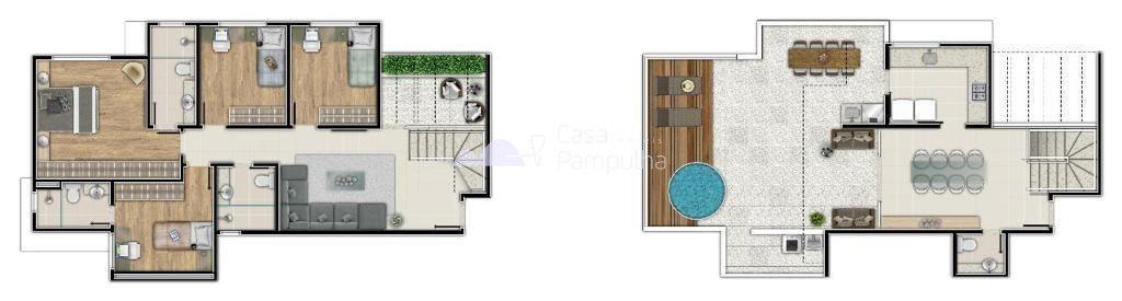 Apartamento, Jaraguá, 4 Quartos, 4 Vagas, 2 Suítes