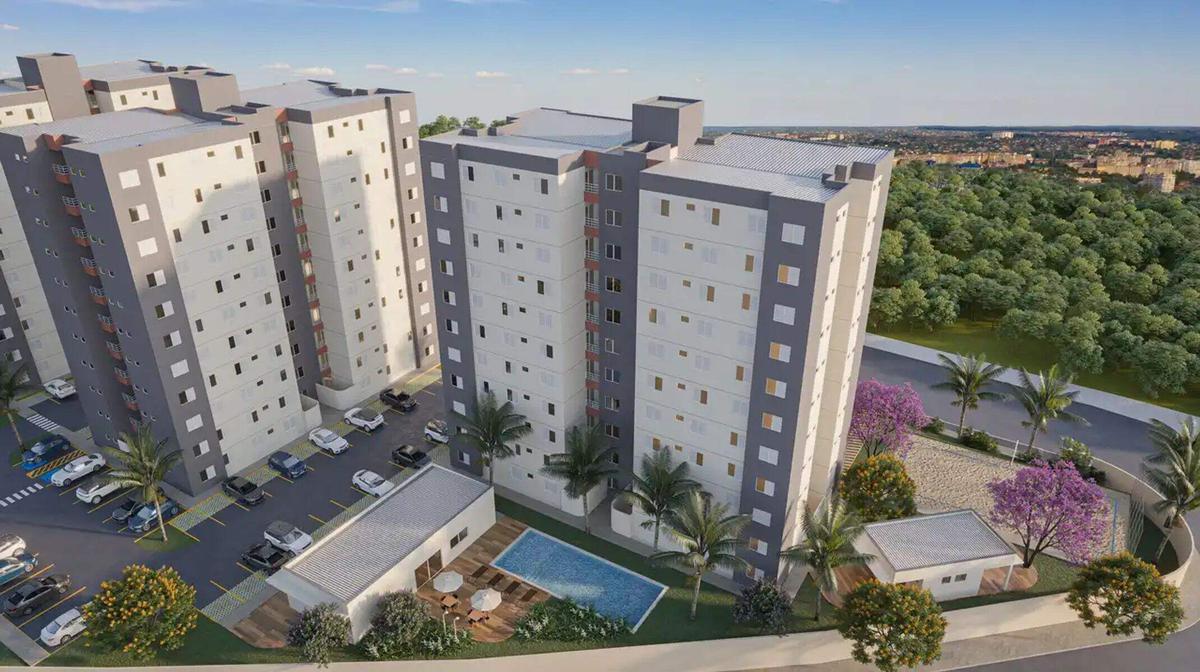 Apartamento, Shopping Park, 2 Quartos, 1 Vaga
