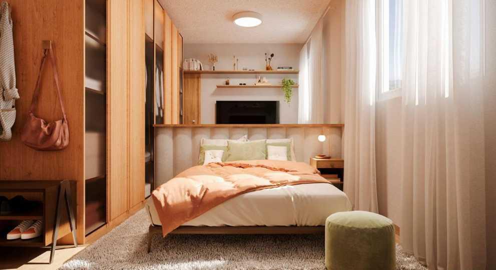 Apartamento, Brasiléia, 2 Quartos, 1 Vaga