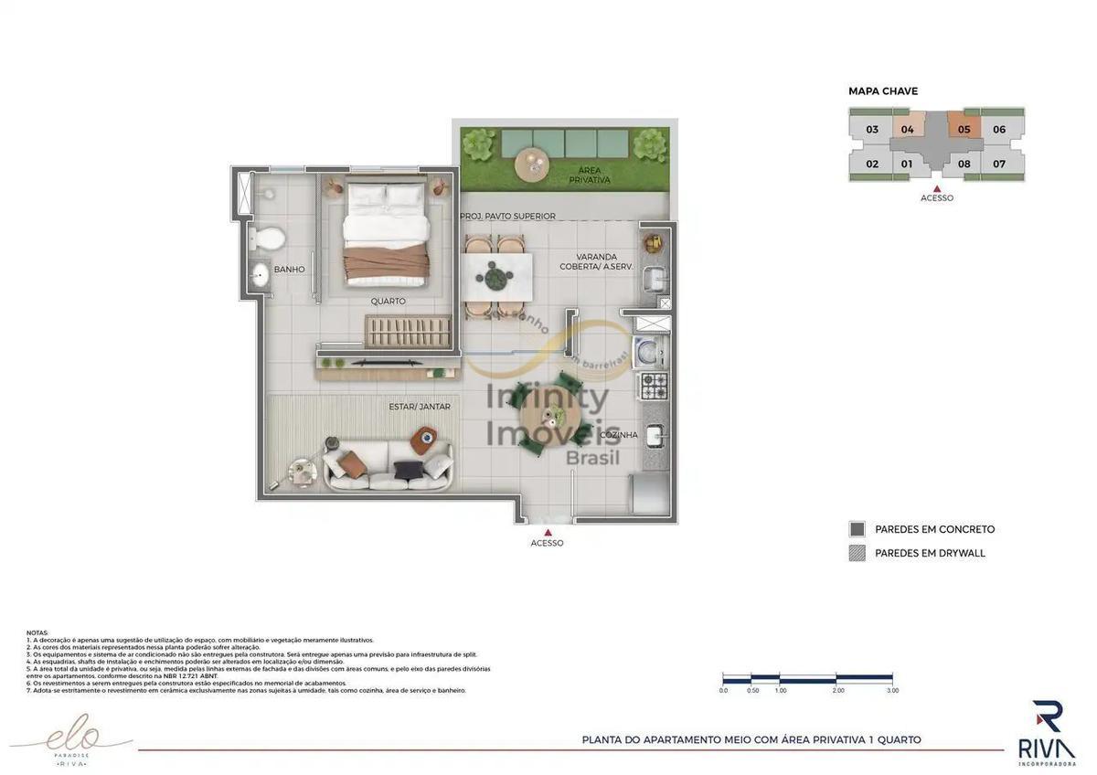 Apartamento, Castelo, 3 Quartos