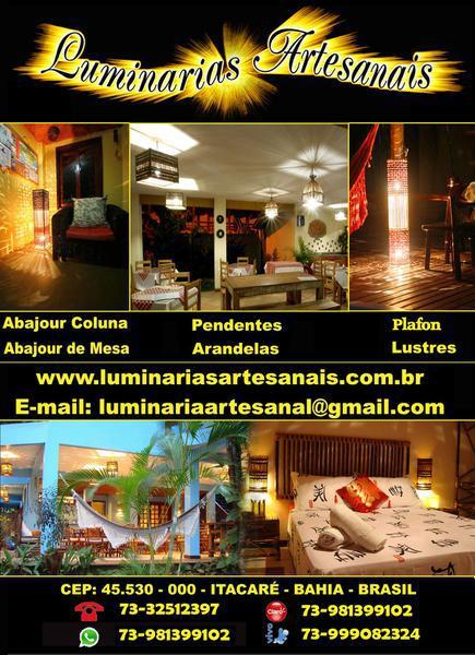 Luminárias de Teto e Parede, Arandela e Lustres