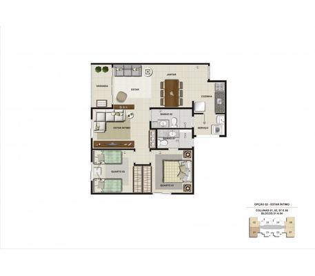 Apartamento, Planalto, 3 Quartos, 2 Vagas, 1 Suíte