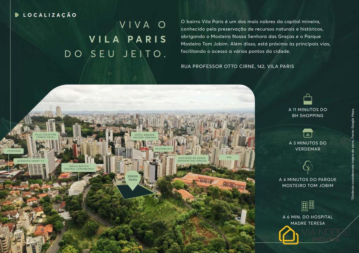 Apartamento, Vila Paris, 3 Quartos, 2 Vagas, 1 Suíte