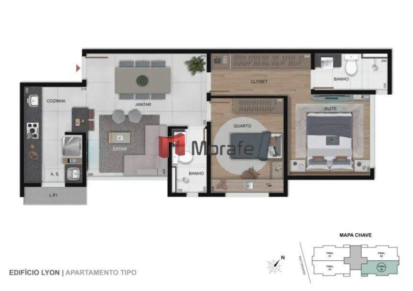 Apartamento, Prado, 2 Quartos, 2 Vagas, 1 Suíte