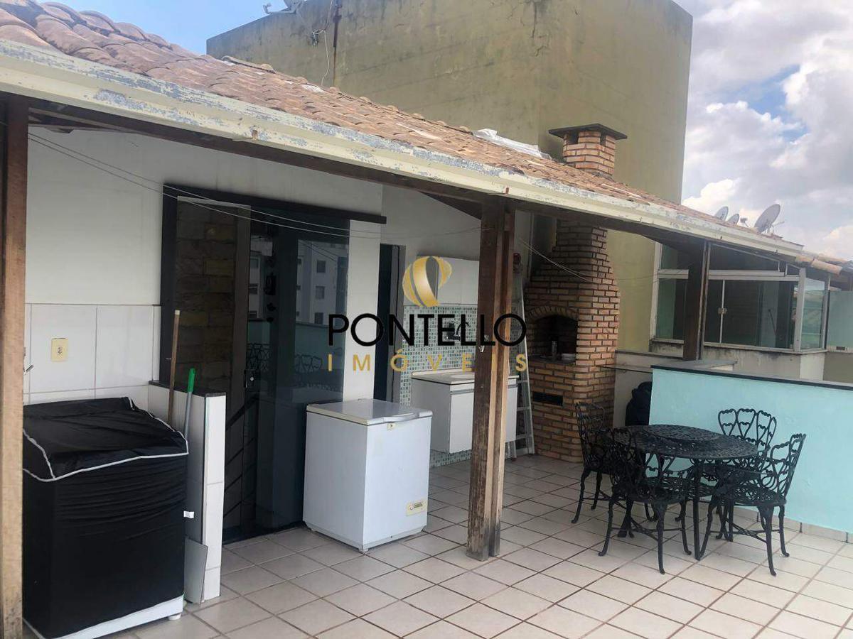 Cobertura, Castelo, 4 Quartos, 1 Vaga