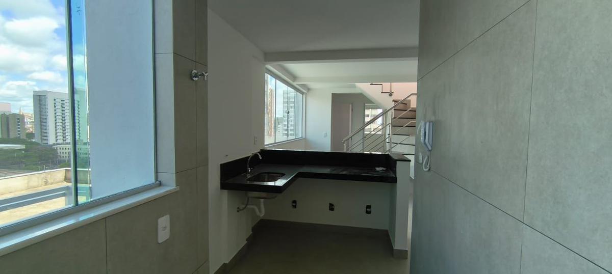 Cobertura, Barro Preto, 1 Quarto, 2 Vagas