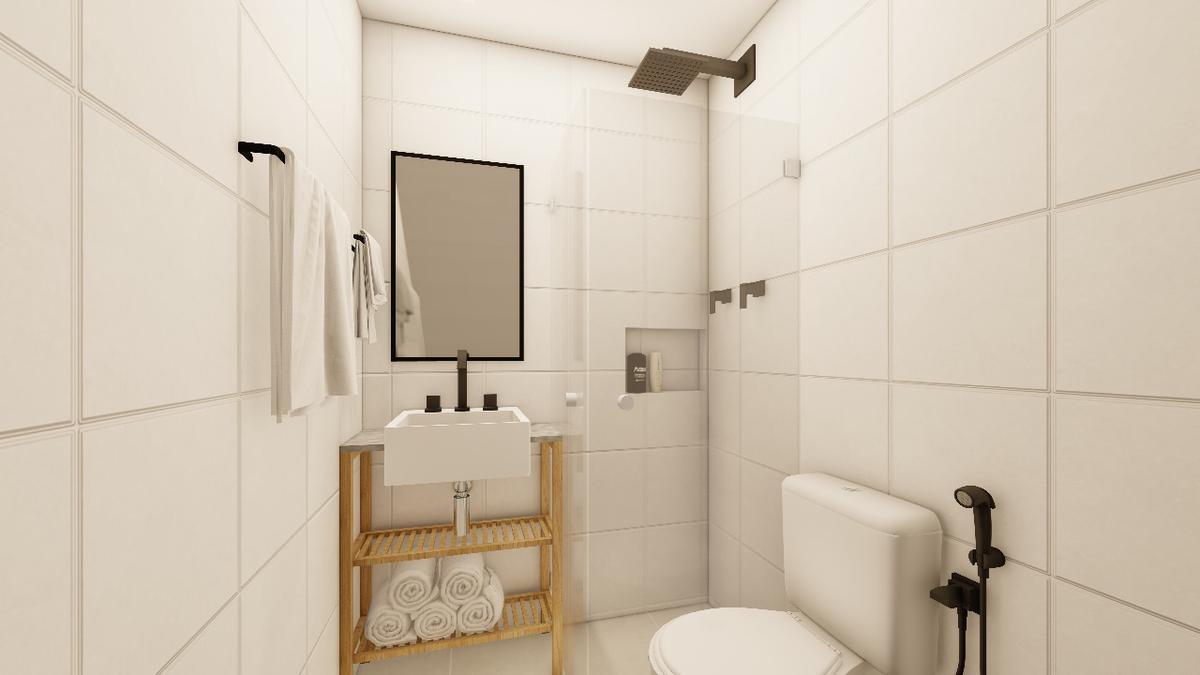 Apartamento, Pedro II, 1 Quarto, 1 Vaga