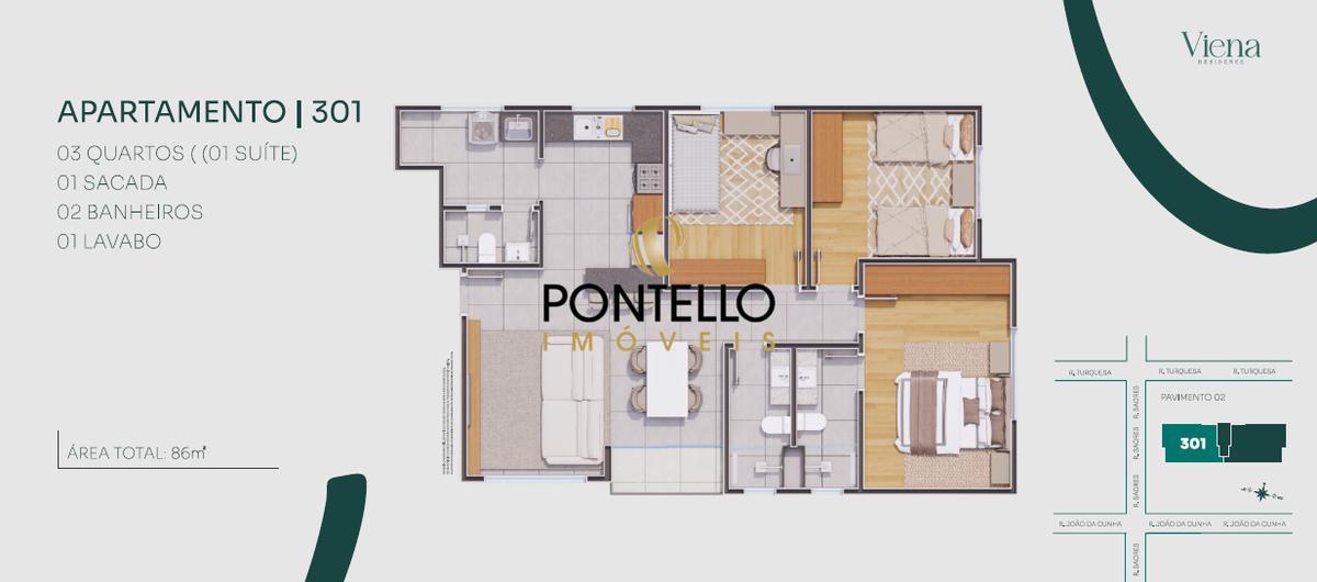 Apartamento, Prado, 3 Quartos, 1 Vaga, 1 Suíte