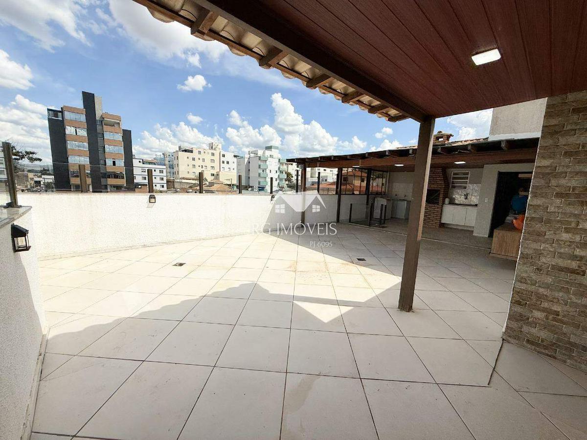 Cobertura, Inconfidentes, 3 Quartos, 1 Vaga, 1 Suíte