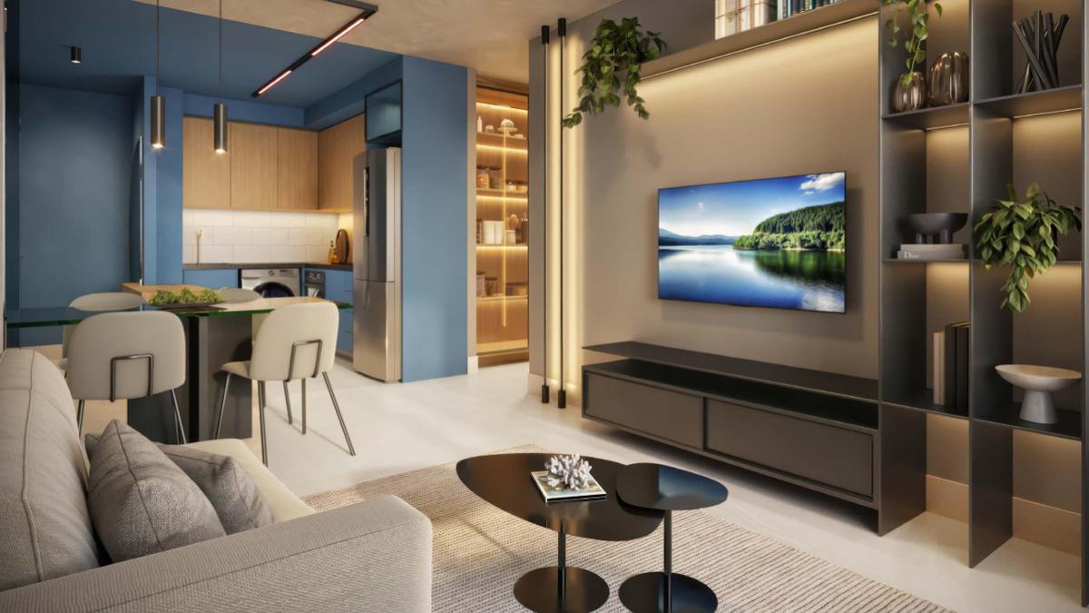 Apartamento, Funcionários, 1 Quarto, 1 Vaga