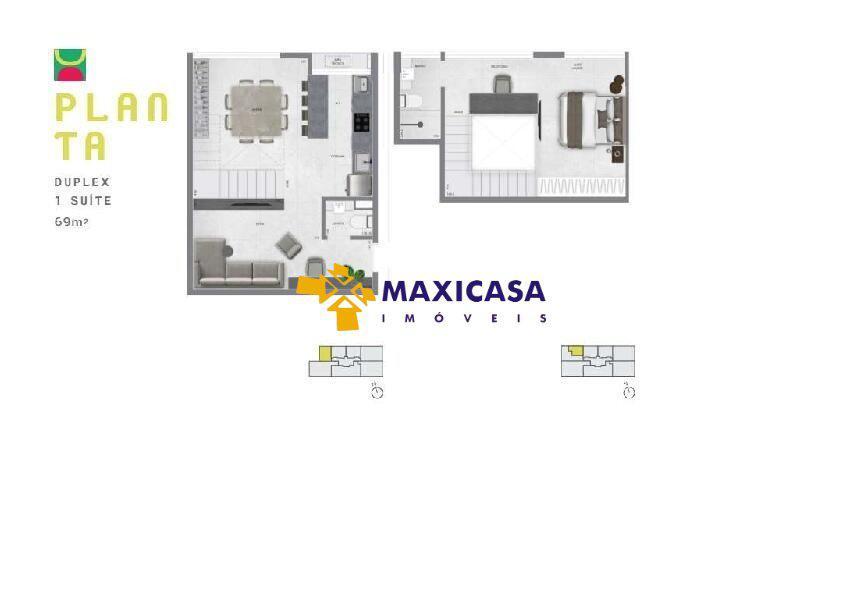 Apartamento, Carmo, 1 Quarto, 1 Vaga, 1 Suíte