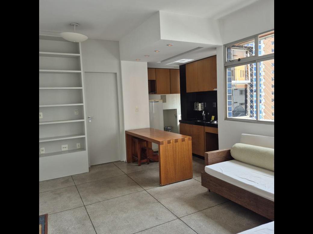 Apartamento, Funcionários, 1 Quarto, 1 Vaga