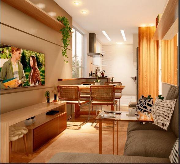Apartamento, Milionários, 2 Quartos, 0 Vaga