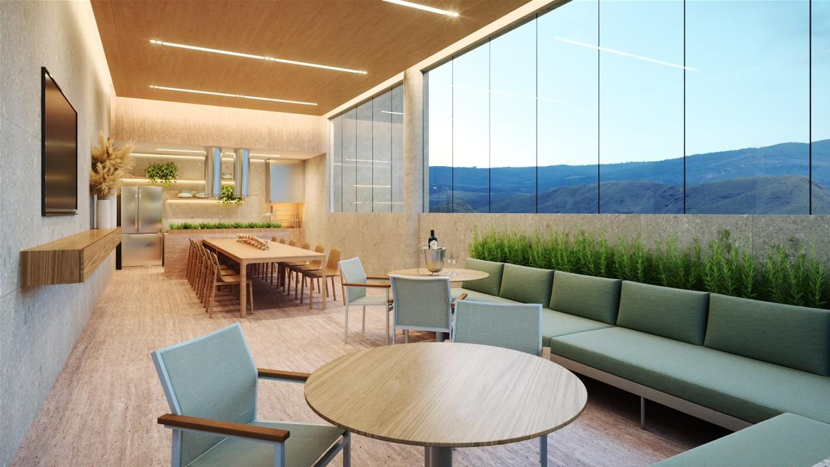 Apartamento, Piemonte, 3 Quartos, 2 Vagas, 1 Suíte