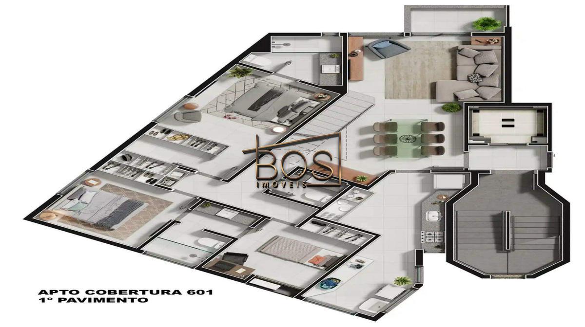 Apartamento, Sion, 3 Quartos, 2 Vagas, 1 Suíte
