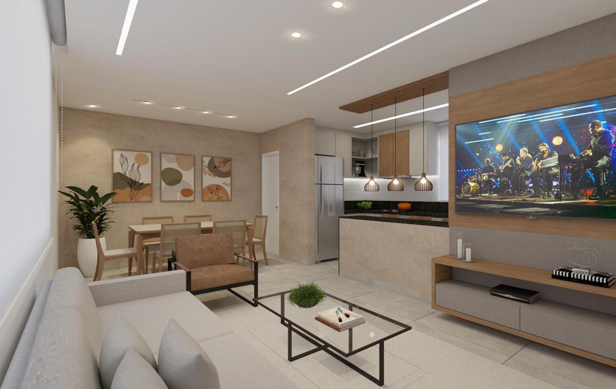 Apartamento, Jardim América, 2 Quartos, 2 Vagas, 1 Suíte