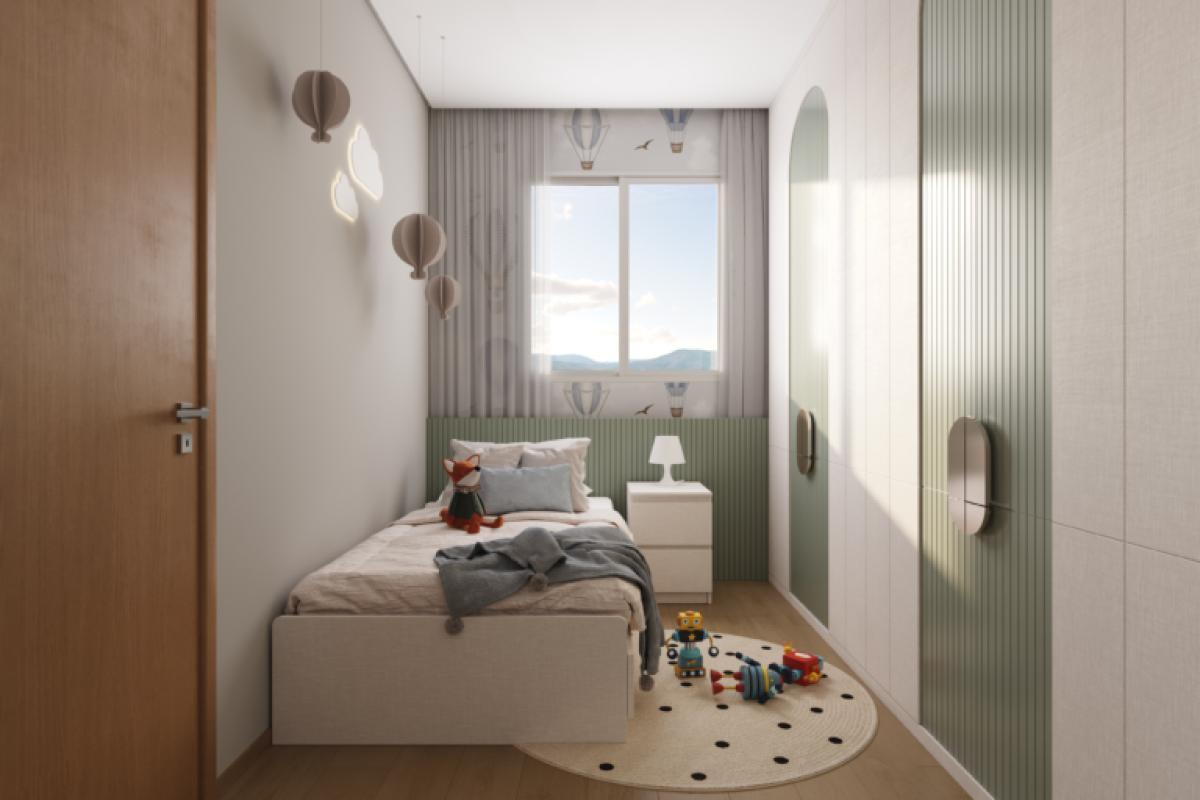 Apartamento, Centro, 2 Quartos, 1 Vaga