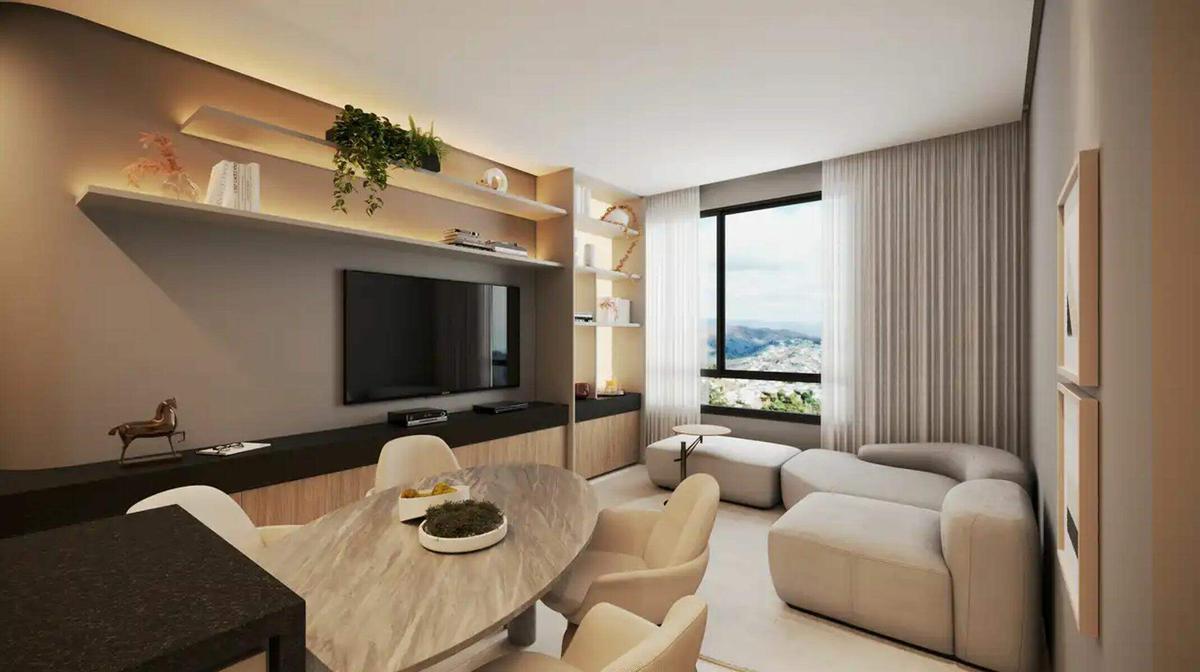 Apartamento, Centro, 2 Quartos, 0 Vaga