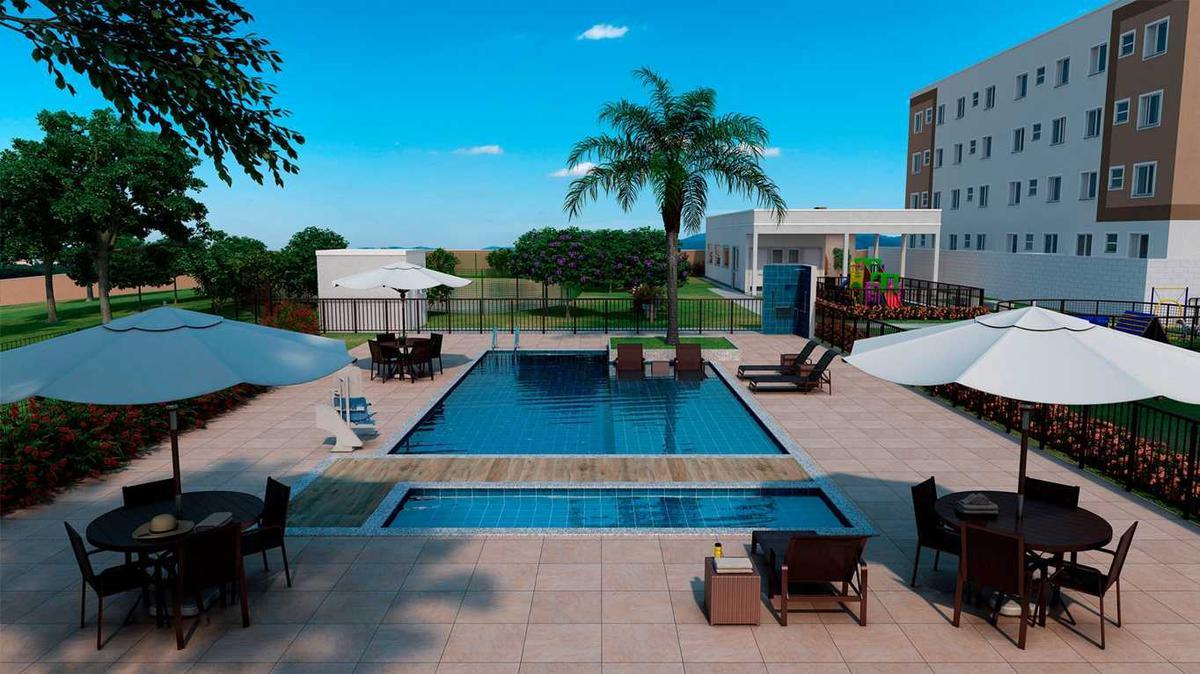 Apartamento, Praia, 2 Quartos, 1 Vaga