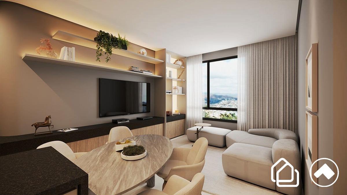 Apartamento, Lourdes, 2 Quartos, 1 Vaga