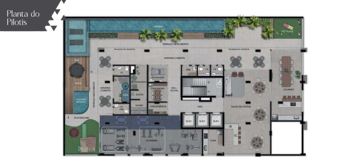 Apartamento, Lourdes, 4 Quartos, 2 Vagas, 3 Suítes