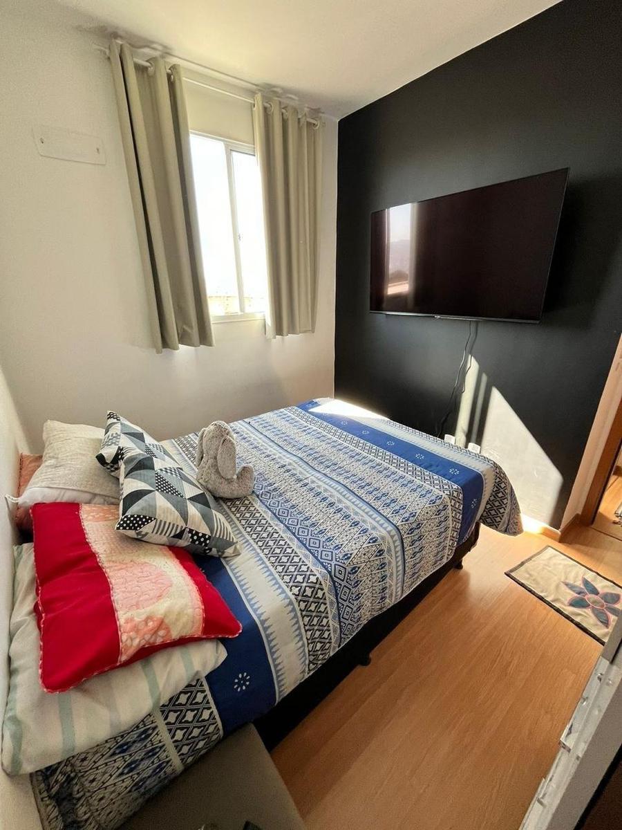 Apartamento, Urca (justinópolis), 2 Quartos, 1 Vaga