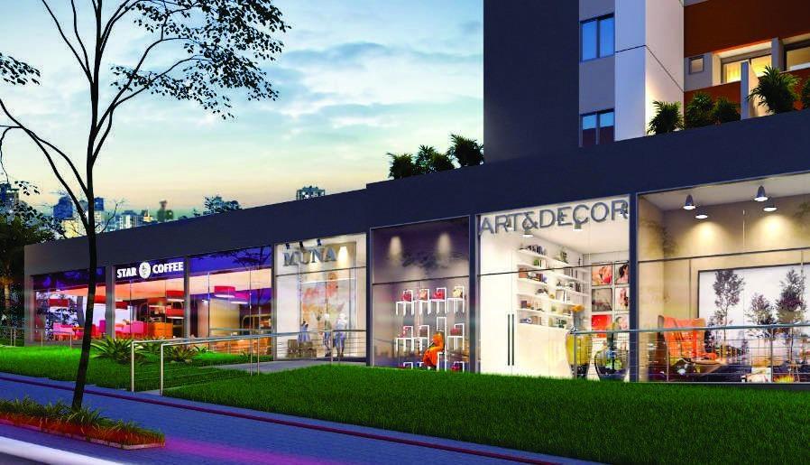 Apartamento, Santa Branca, 2 Quartos, 1 Vaga