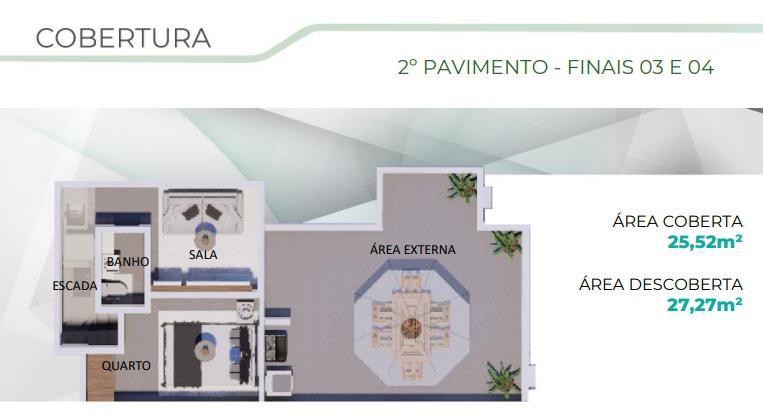 Apartamento, Santa Mônica, 2 Quartos, 2 Vagas, 1 Suíte