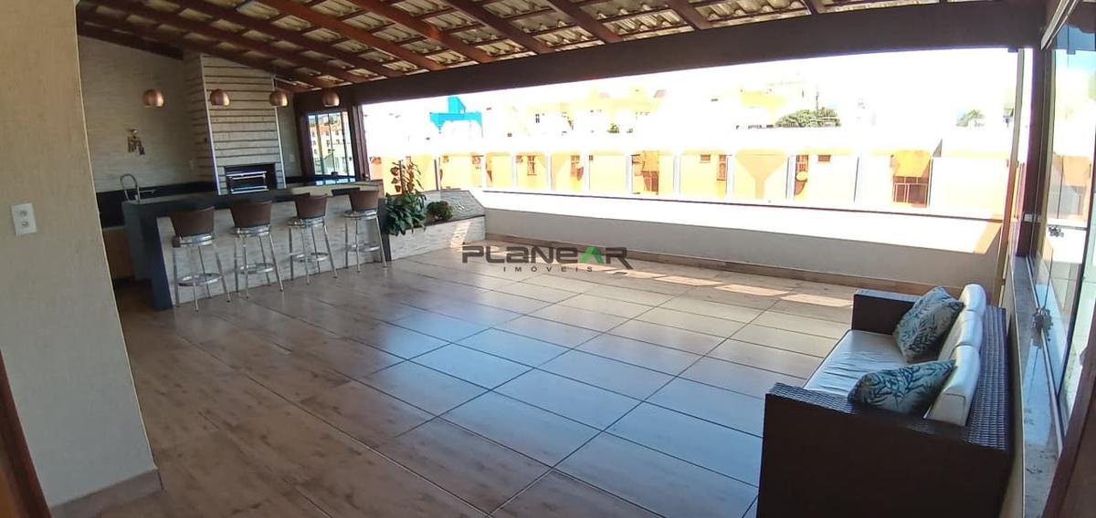 Cobertura, Jardim Riacho das Pedras, 4 Quartos, 3 Vagas, 2 Suítes