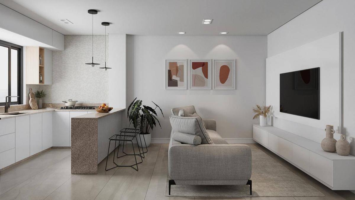 Apartamento, Centro, 1 Quarto, 0 Vaga, 1 Suíte