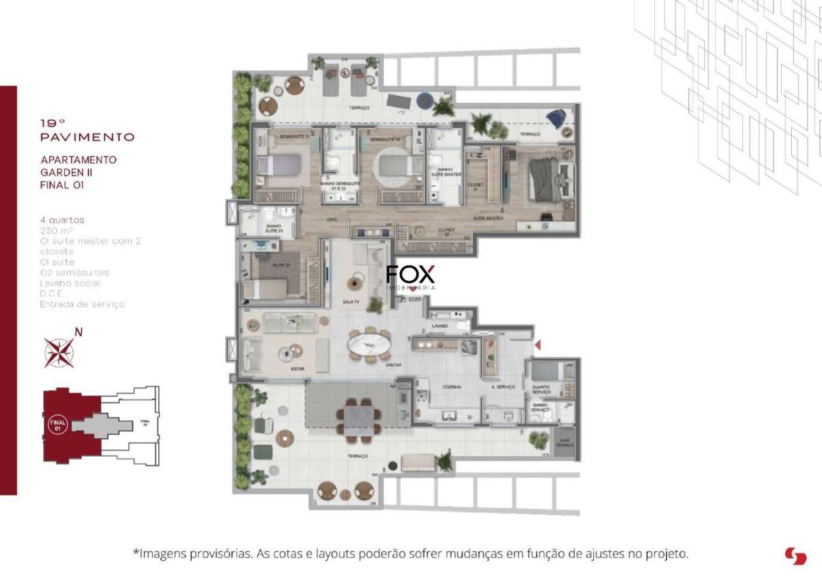 Apartamento, Savassi, 3 Quartos, 2 Vagas