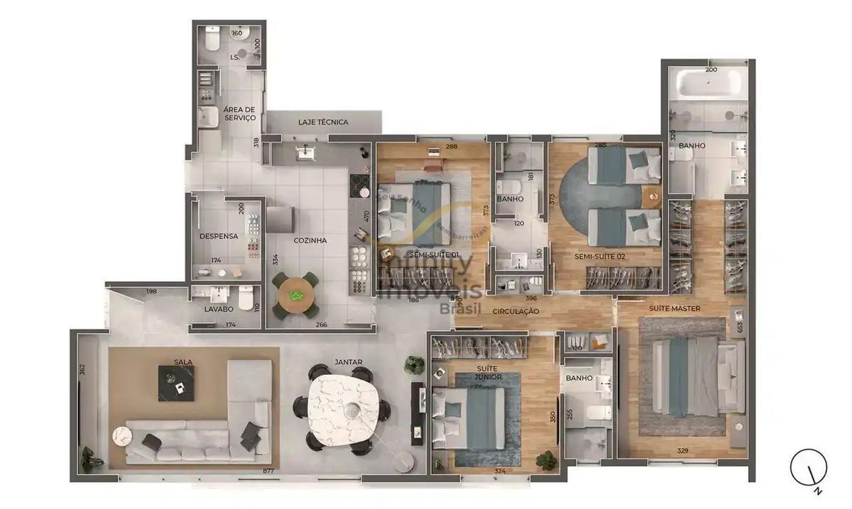 Apartamento, Santo Antônio, 4 Quartos