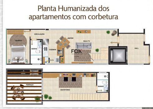Apartamento, Lourdes, 2 Quartos, 2 Vagas, 1 Suíte