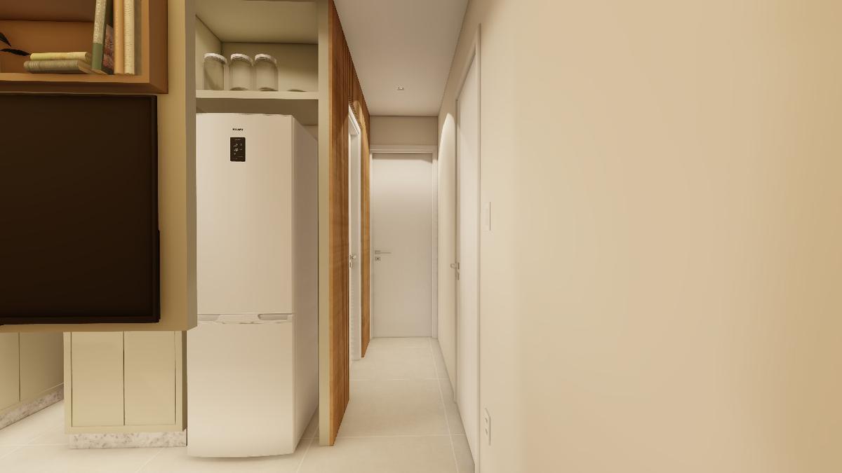 Apartamento, Pedro II, 1 Quarto, 0 Vaga