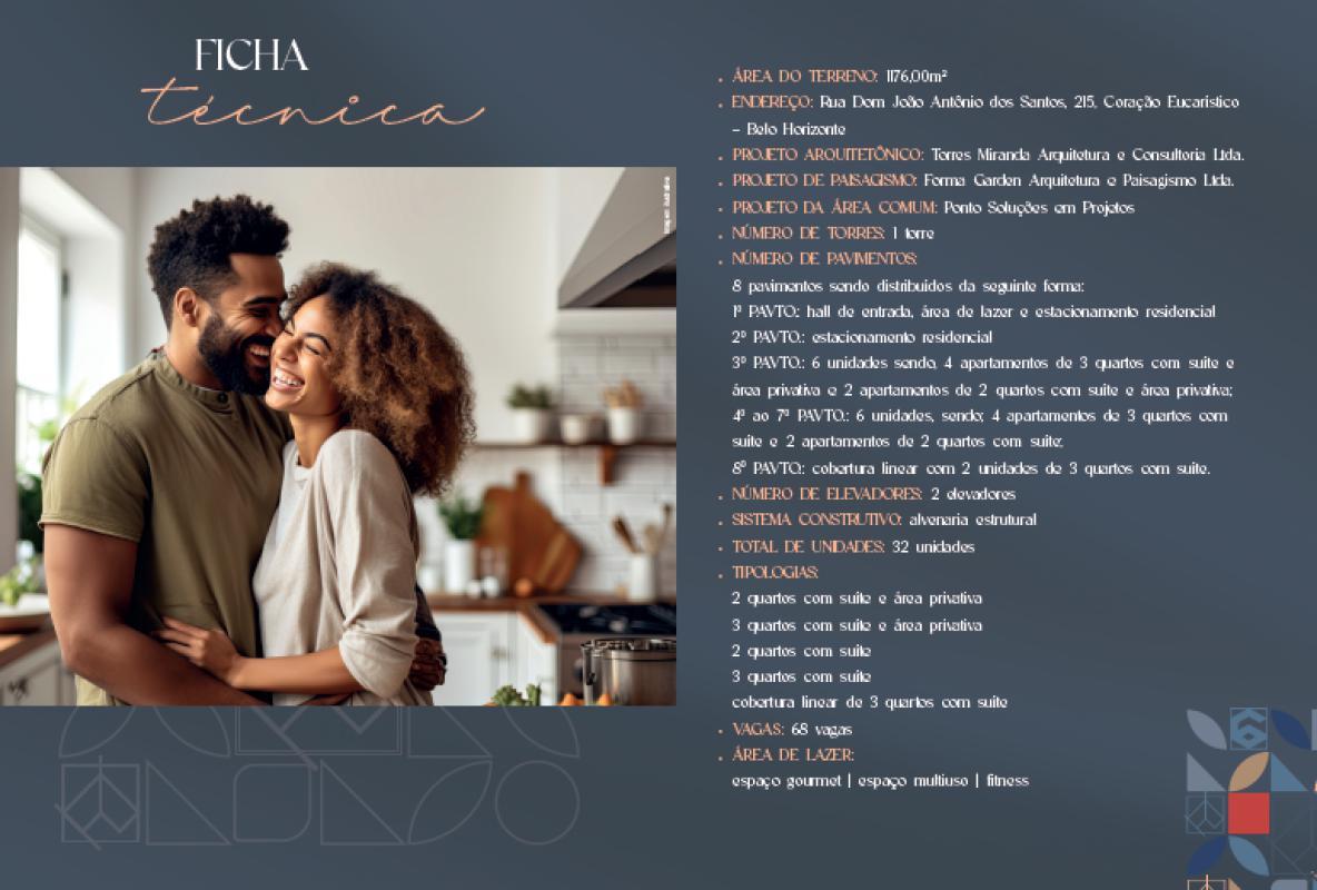 Apartamento, Coração Eucarístico, 3 Quartos, 3 Vagas, 1 Suíte