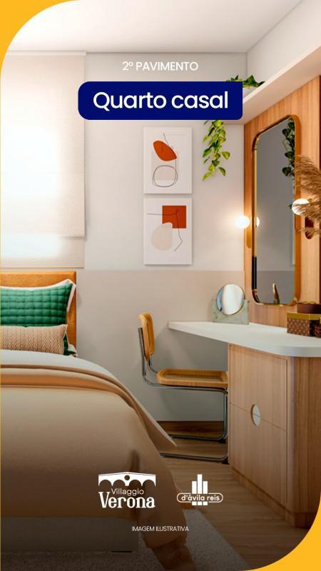 Apartamento, Bandeirinhas, 2 Quartos, 1 Vaga