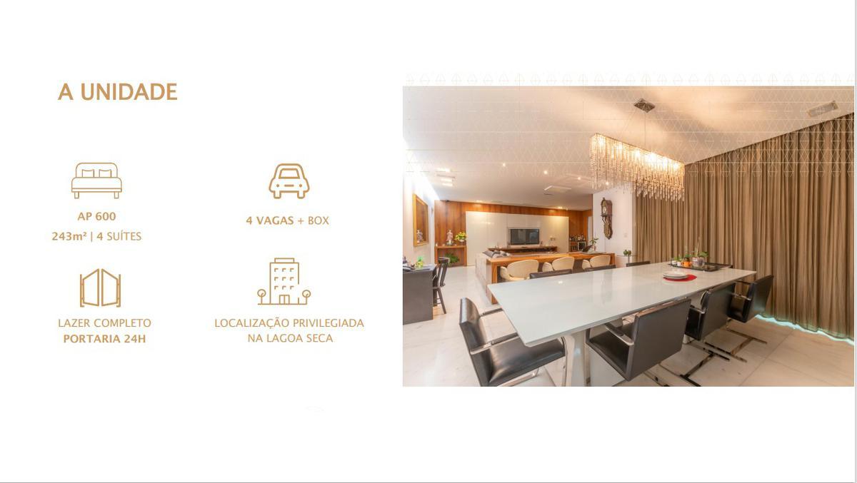Apartamento, Belvedere, 4 Quartos, 4 Vagas, 4 Suítes
