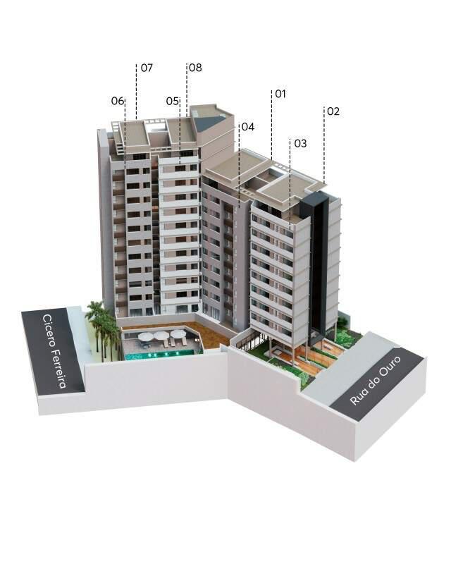 Apartamento, Serra, 1 Quarto, 2 Vagas, 1 Suíte