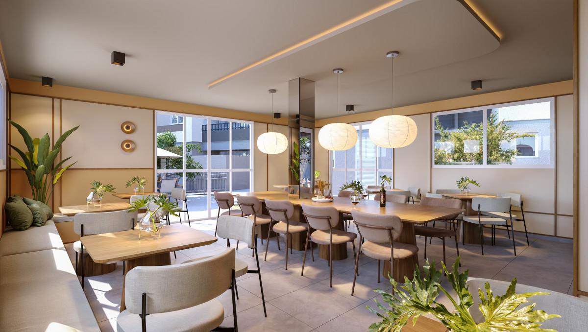 Apartamento, Califórnia, 3 Quartos, 0 Vaga, 1 Suíte