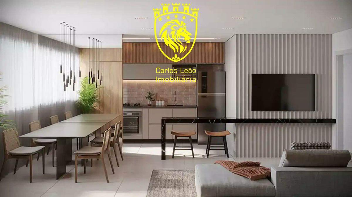 Apartamento, Serra, 2 Quartos, 3 Vagas, 1 Suíte