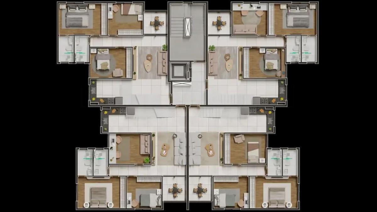 Apartamento, Castelo, 3 Quartos, 2 Vagas, 1 Suíte