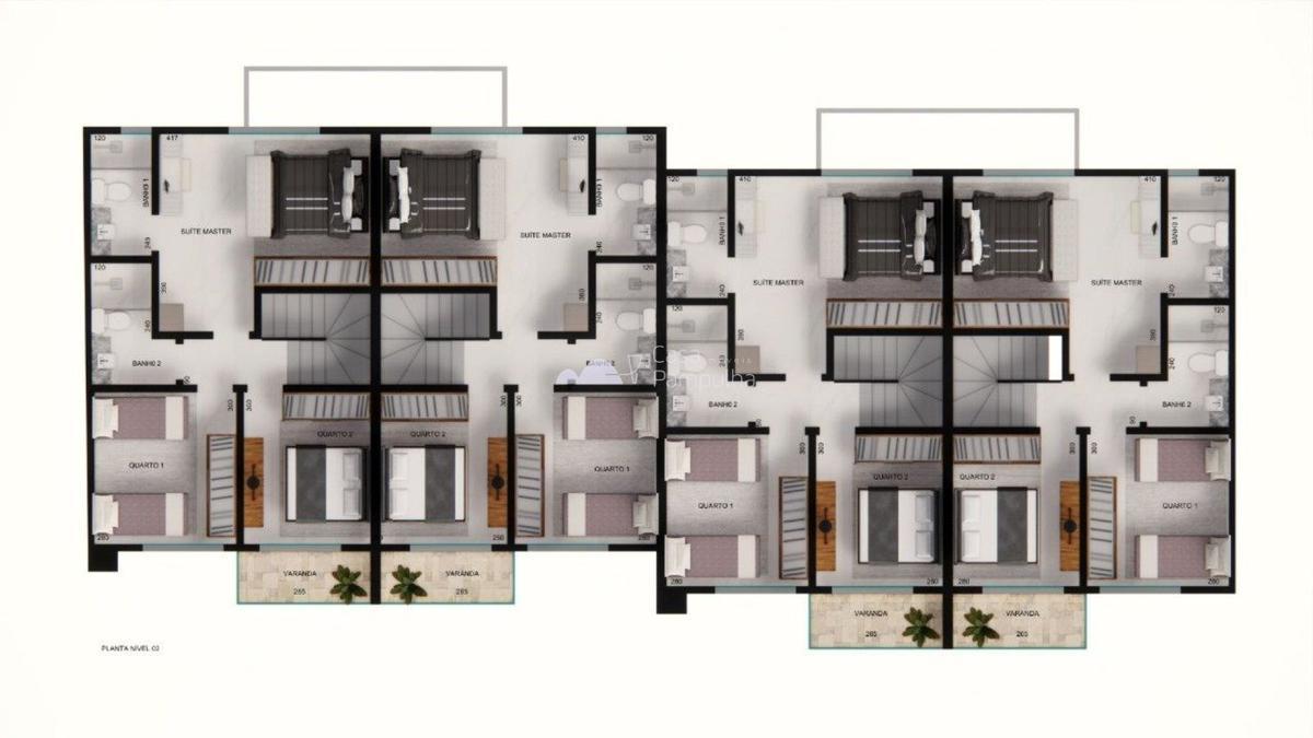 Casa, Letícia, 3 Quartos, 1 Vaga, 1 Suíte