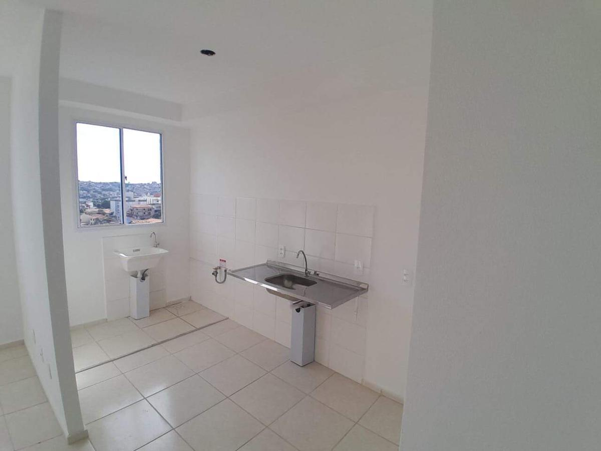 Apartamento, Diamante, 2 Quartos, 1 Vaga