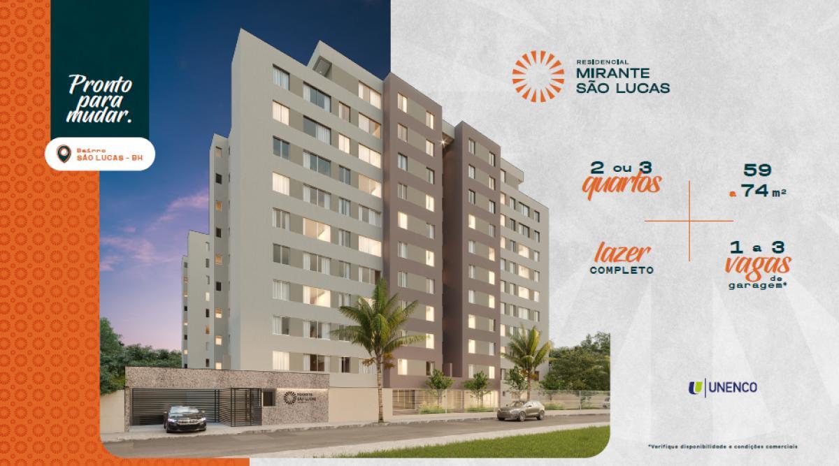 Apartamento, São Lucas, 2 Quartos, 1 Vaga, 1 Suíte