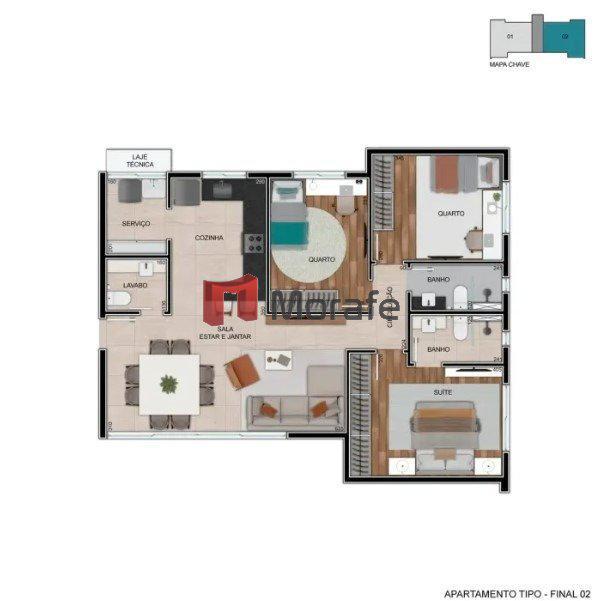 Apartamento, Prado, 3 Quartos, 2 Vagas, 1 Suíte